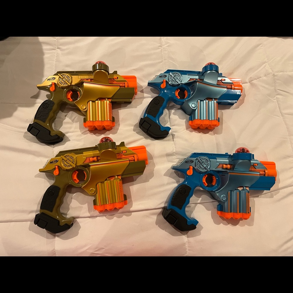 2 Sets of Nerf Laser Tag